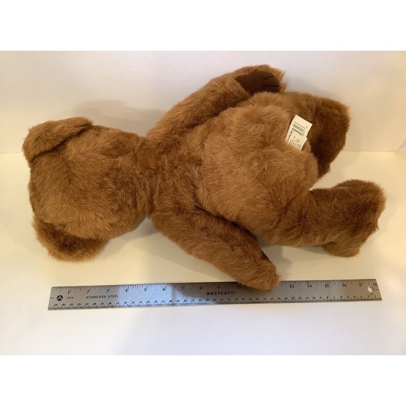 Walmart Plush Dark Brown Teddy Bear Stuffed Animal Soft Toy - Picture 6 of 10